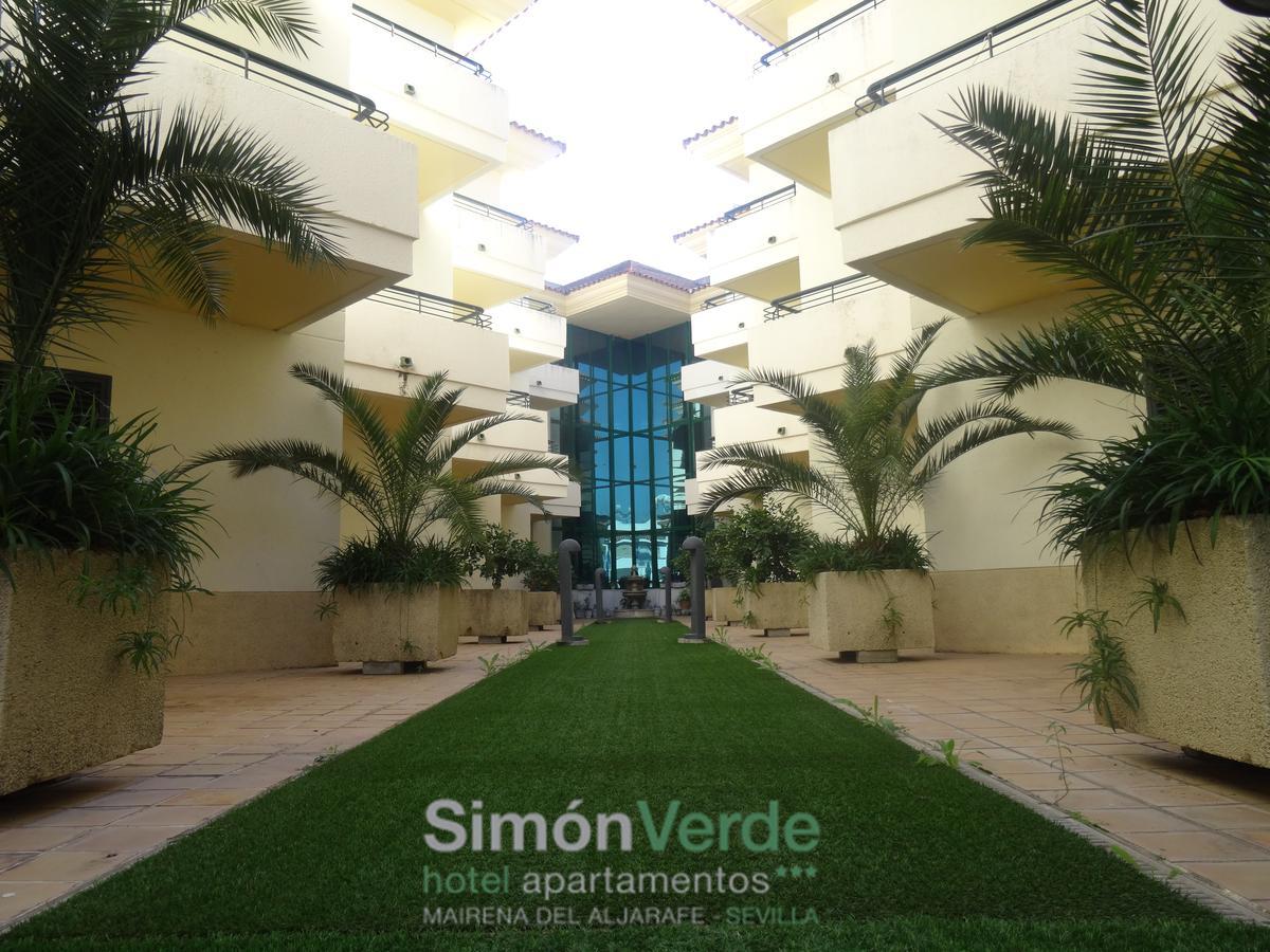 Hospedium Hotel Apartamentos Simon Verde Mairena del Aljarafe Ngoại thất bức ảnh